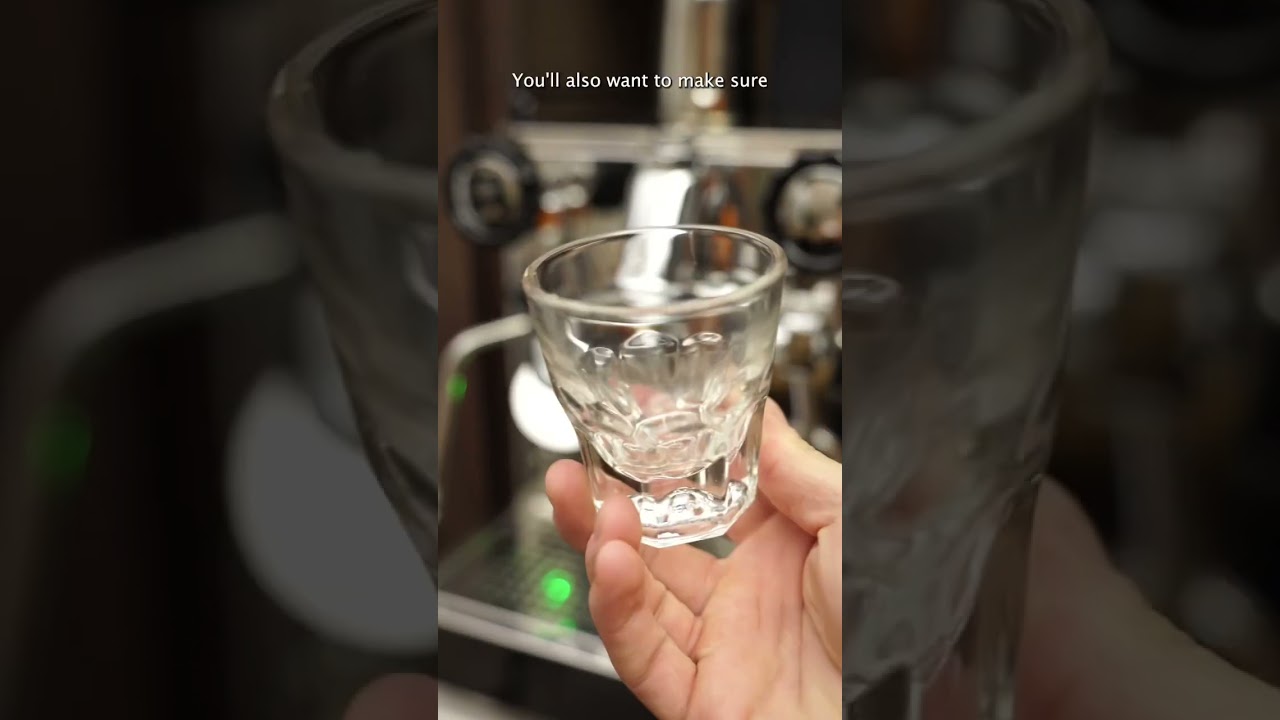 The same concept as preheating your oven! #coffee #espresso