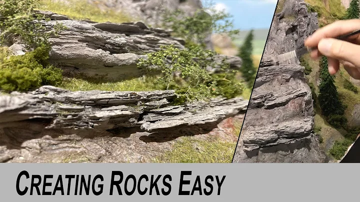 No-Cost Trick for Hyper-Realistic Model Railroad Rocks