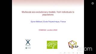 Sylvie Méléard: Multiscale eco-evolutionary models: from individuals to populations