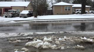 Longview, Texas, Snow Day 2015