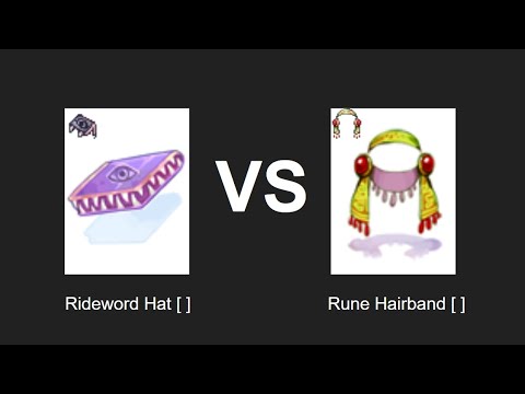 RO GGT หมวก Rideword Hat กับ Rune Hairband ซื้อชิ้นไหนดี ?