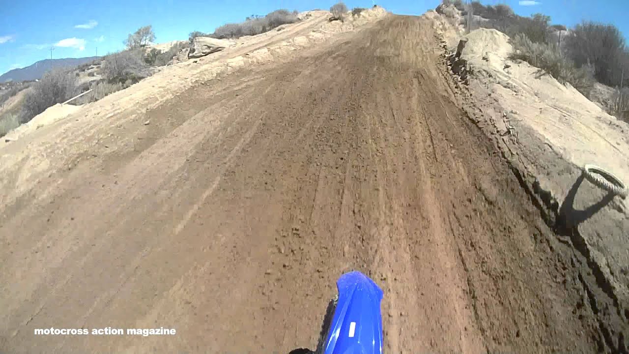 On Board 2015 Yamaha YZ450F with iSAW Action Camera Motocross Action Magazine
