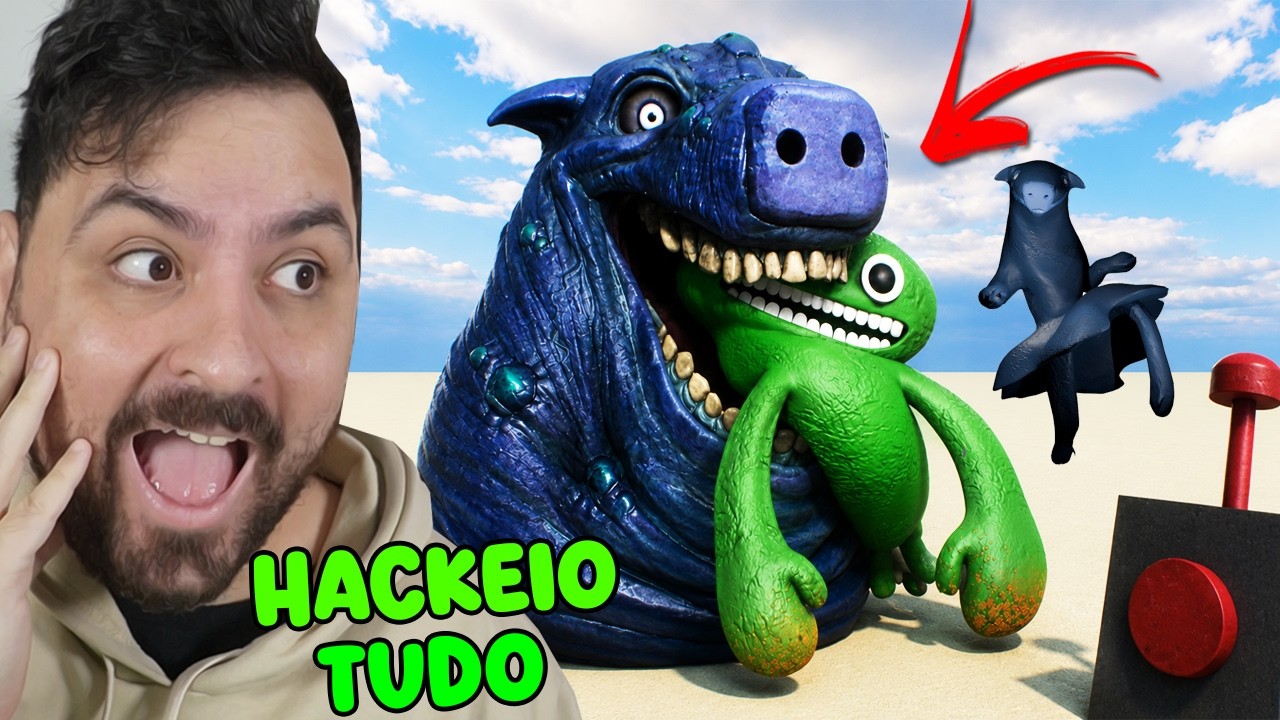 DESCUBRO 10 SEGREDOS na NOVA ATUALIZAÇÃO de GARTEN OF BANBAN 1 (HACKEIO TUDO) !!