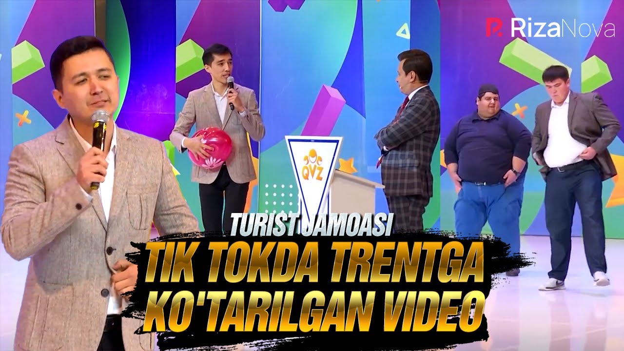 QVZ 2021 | Turist jamoasi | Tik Tokda trentga ko'tarilgan video