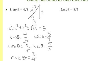 4 2 trigonometric functions and acute angles