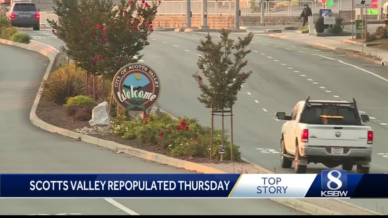 Scotts Valley residents grateful to return home as firefighters contain the CZU Lightning Complex...