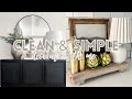 REDECORATING MY HOME AFTER THE HOLIDAYS 2024 | CLEAN AND SIMPLE DECOR