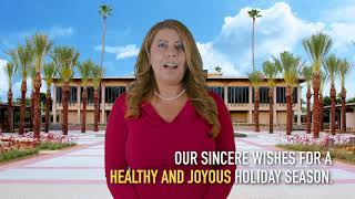 College of the Desert Holiday Message 2021 - English