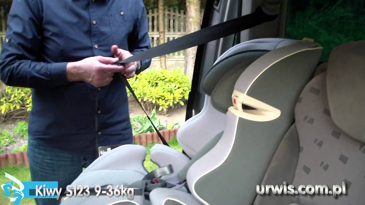 KIWY Fotelik S123 9-36kg - prezentacja URWIS.COM.PL