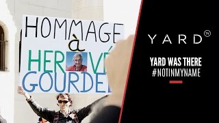 #NOTINYOURNAME : hommage à Hervé Gourdel | #YARDWASTHERE