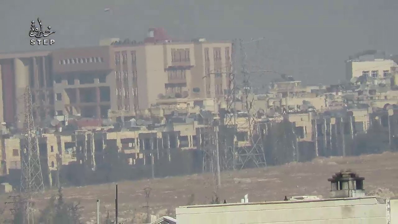 خطوة || رصد مقرات قوات النظام المتواجدة بحي حلب الجديدة غربي حلب