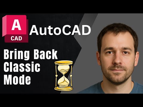 How to Change AutoCAD 2026 Workspace Back to Classic Mode (Step-by-Step Guide)
