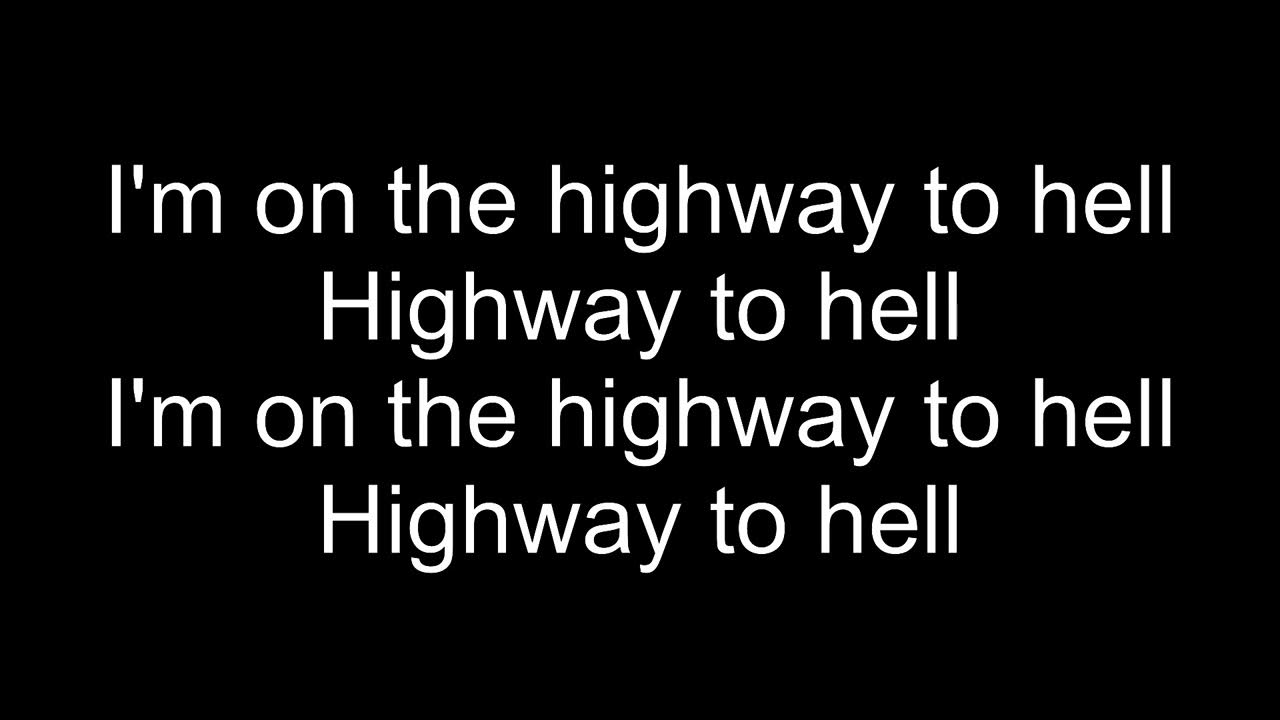 Ac Dc Highway To Hell Lyrics Traduction www.youtube.com