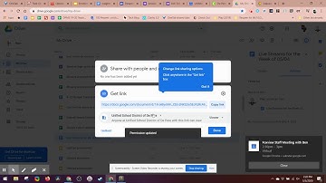 Share a Google Drive File To Anybody With the Link (NEW DIALOG BOX)