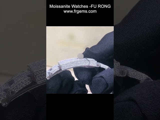 Diamond Moissanite Iced Out Watches Custom Design Men Woman Luxury Hand Set wholesale from China