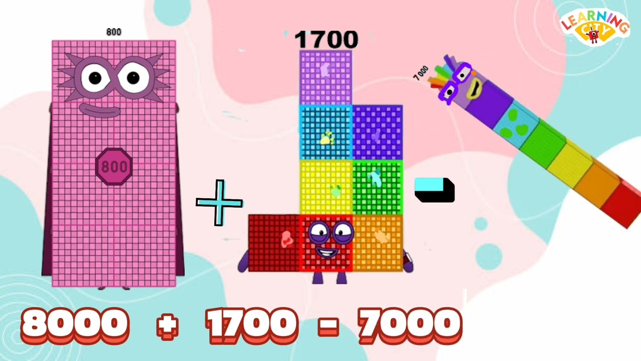 NUMBERBLOCKS ADDITION AND SUBTRACTION BY BODMAS | OPERATIONAL ORDERS | learning city