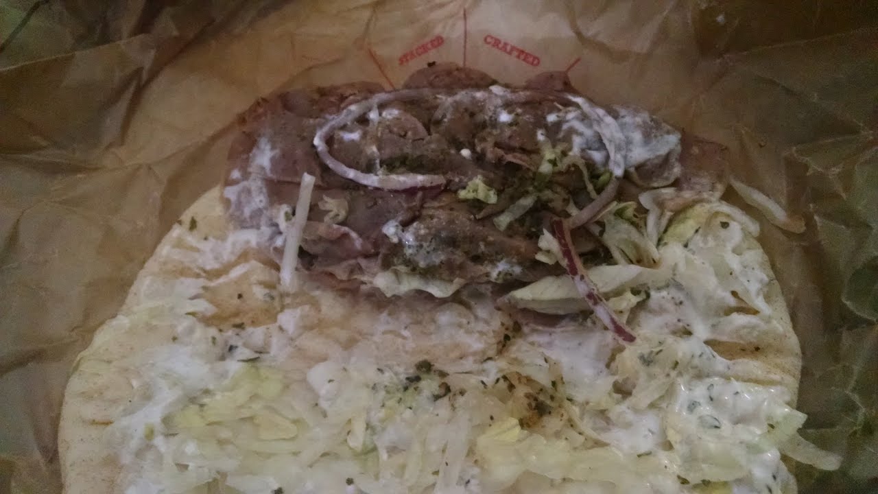 Arby's Roast Beef Gyro Review YouTube