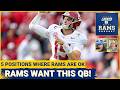 RUMOR: Rams Are Reportedly Interested in Drafting This QB, 5 Areas Where Rams Don't Need Change!