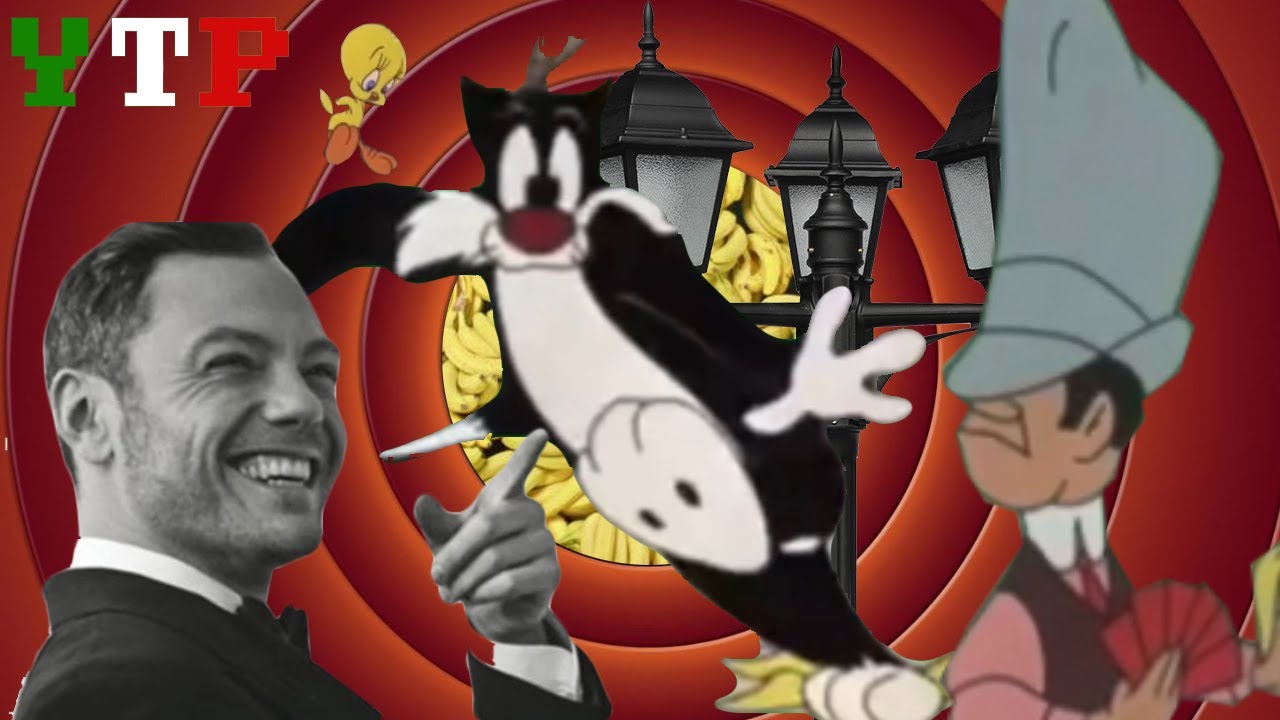 YTP ITA - Gatto Silvestro non guarda dove mette i piedi (Looney Tunes)