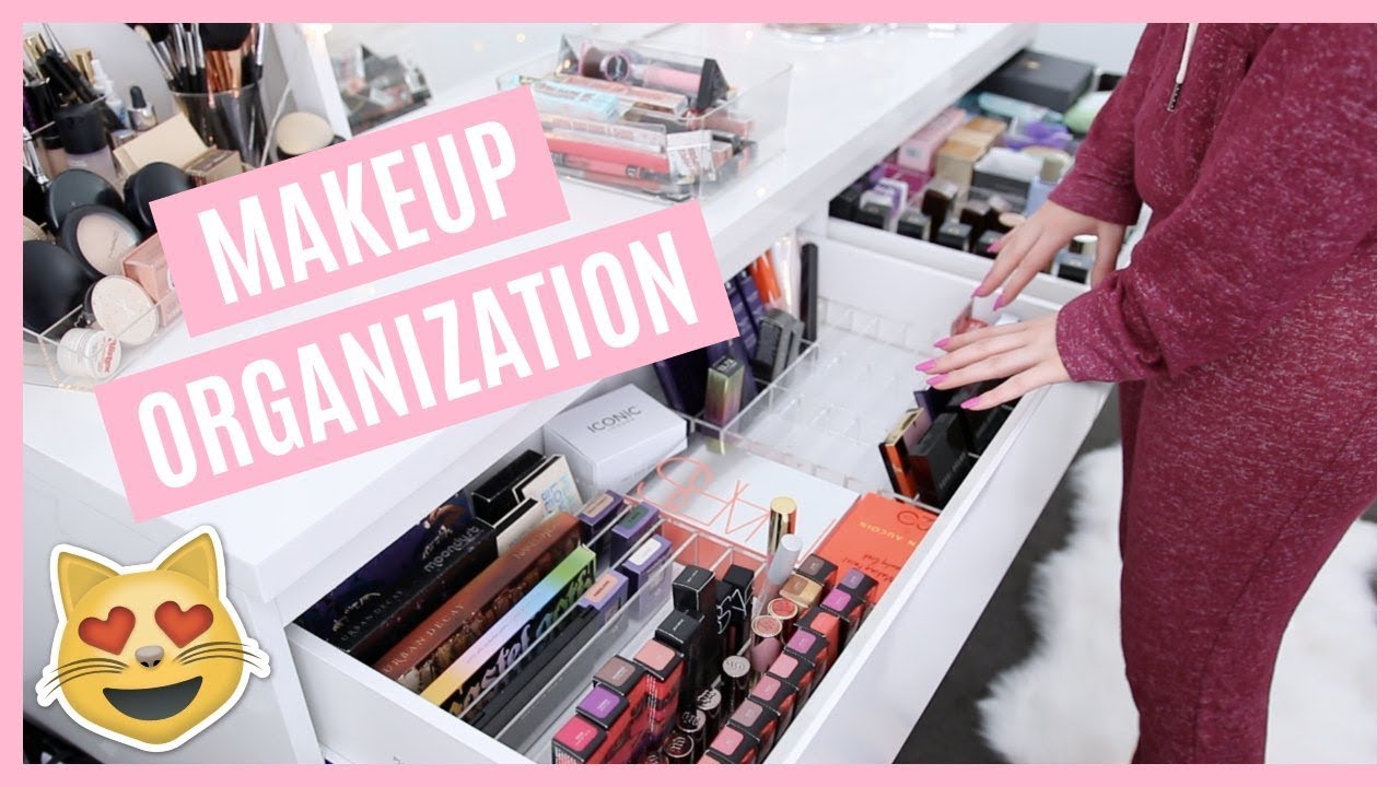 MAKEUP STORAGE & ORGANIZATION PT 2 | HANNAH SCHRODER