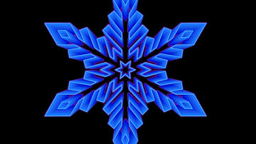 3D Snowflake with Gimp