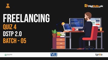 Freelancing Quiz 4 batch 5 2023 solution #digiskillspk #quiz4  #batch5 #freelancing #vu