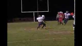 Plymouth's Sectional Halfback Pass