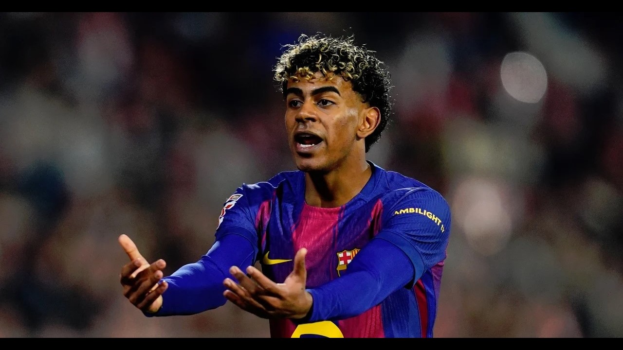 Lamine Yamal Ariko Yigenza Nabi//Fc Barcelona Muvyitwazo