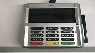 First Data FD150 EMV CTLS Credit Card Terminal and RP10 PIN Pad with Wells 350 EncryptionBundle