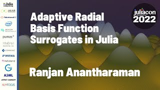 Adaptive Radial Basis Function Surrogates in Julia | Ranjan Anantharaman | JuliaCon 2022