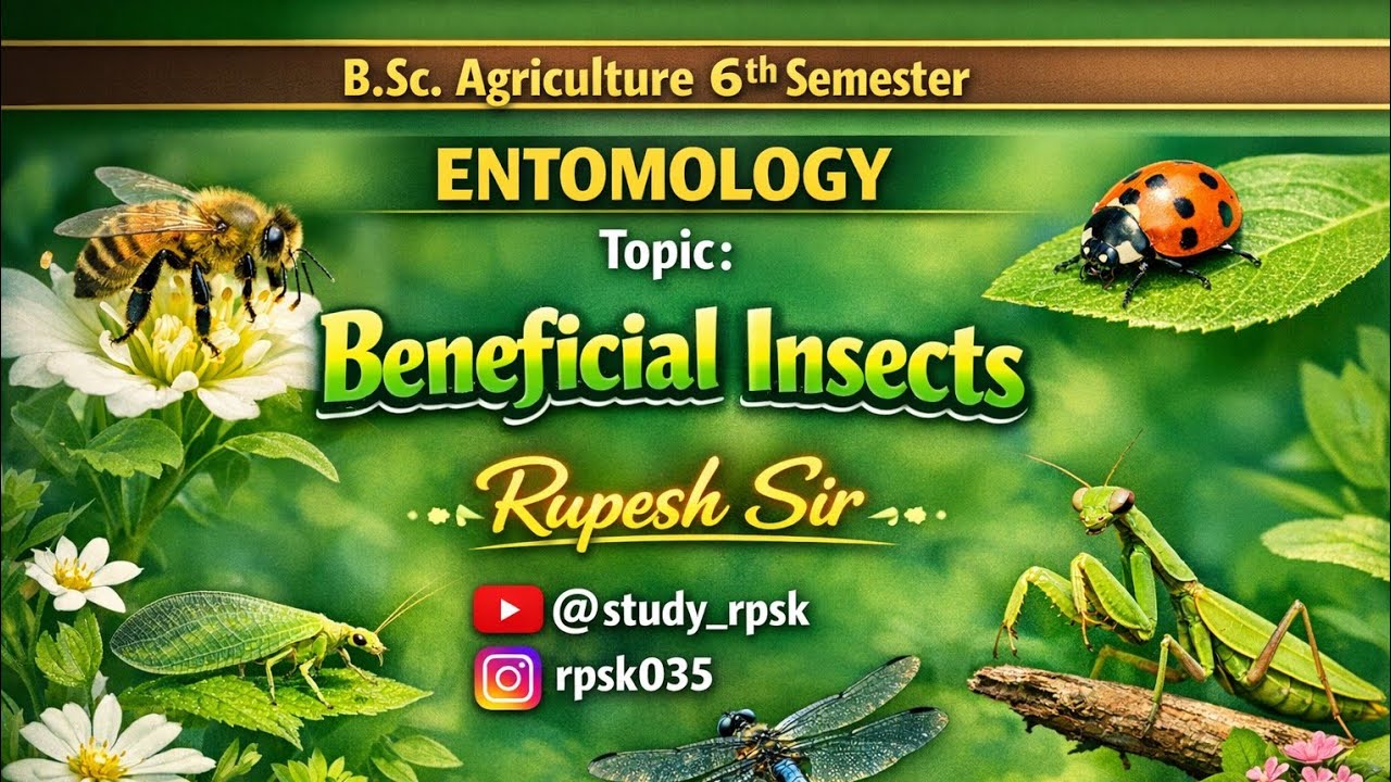 Beneficial Insects| syllabus| 