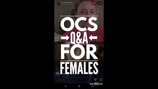 Females at OCS Q&A with an OSO and a Dropped Candidate