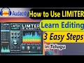 Limiter Settings tips in Audacity | Master the Limiter in Audacity: Boost Your Audio Like a Pro