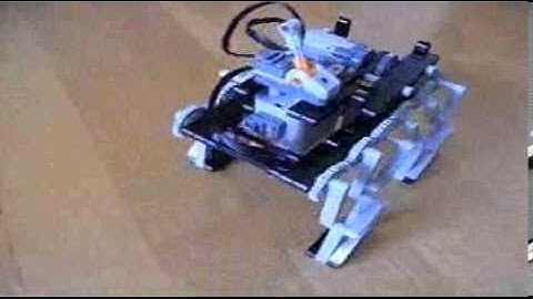 Lego Technic Variable Parallel Linkage 4 Legged Walking Robot 013
