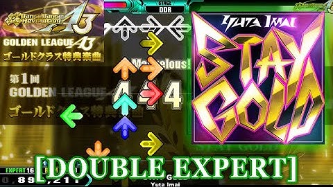 【DDR A3】 STAY GOLD [DOUBLE EXPERT] 譜面確認＋クラップ