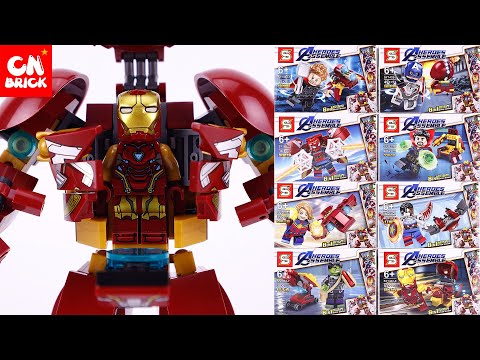 LEGO Superhero Avengers vs Justice League Football Championship. 