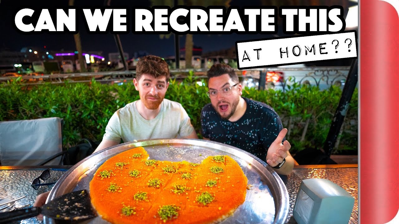 We try to make Kanafeh!! (Künefe, كنافة , kunāfah, Kanafa, Knafeh