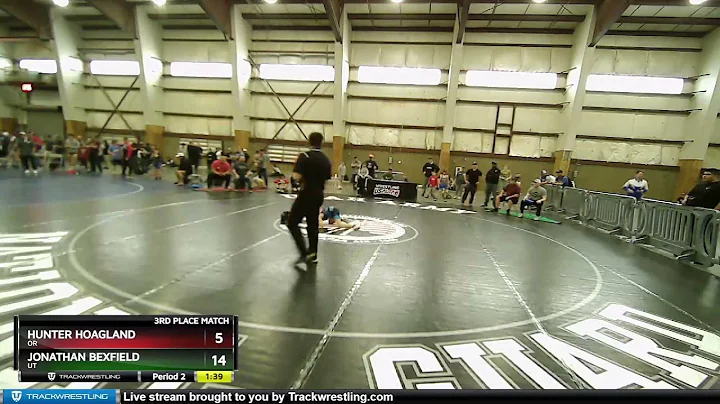 67 Lbs 3rd Place Match - Hunter Hoagland, OR Vs Jo...