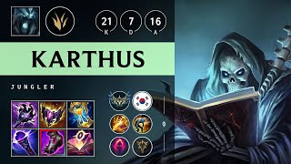 Download lagu Karthus Jungle vs Ivern - KR Challenger Patch 25.21