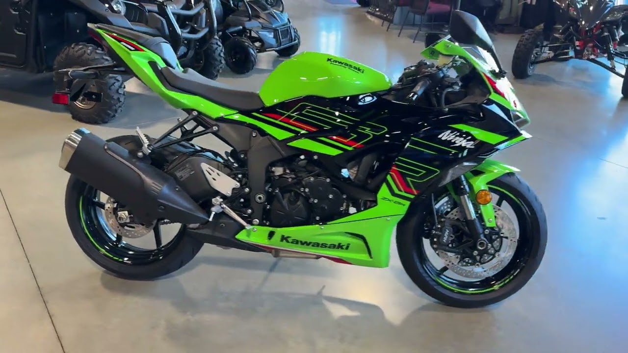 2024 Kawasaki Ninja ZX6R KRT Edition - Lime ZX636KRFAN - YouTube