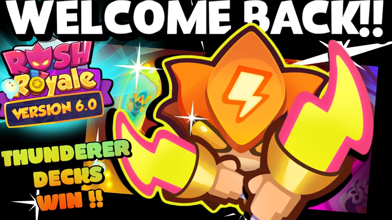 *NEW* THUNDERER IS BACK WITH A BANG!! //RUSH ROYALE GAMEPLAY