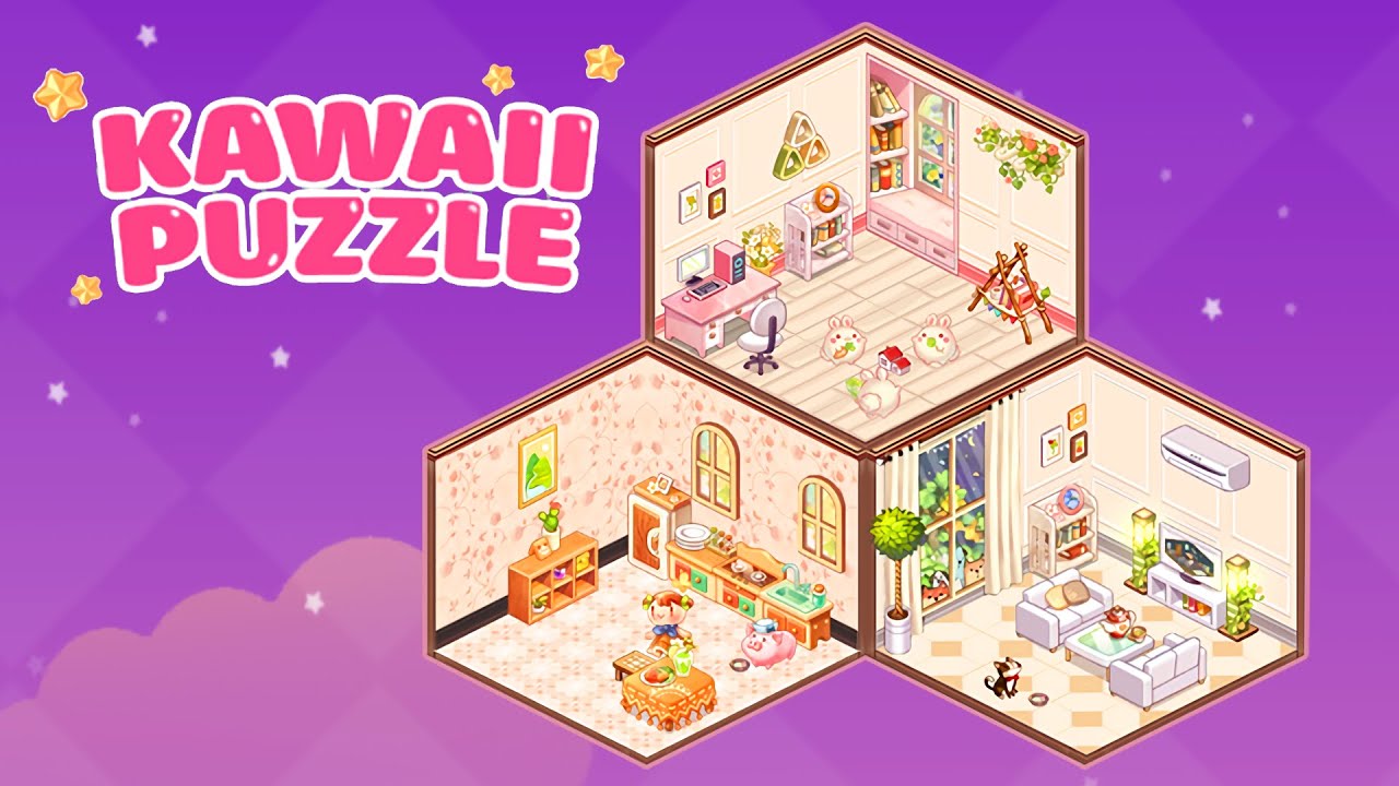 Kawaii Puzzle - Pocket Crafting World Gameplay | Android Puzzle Game