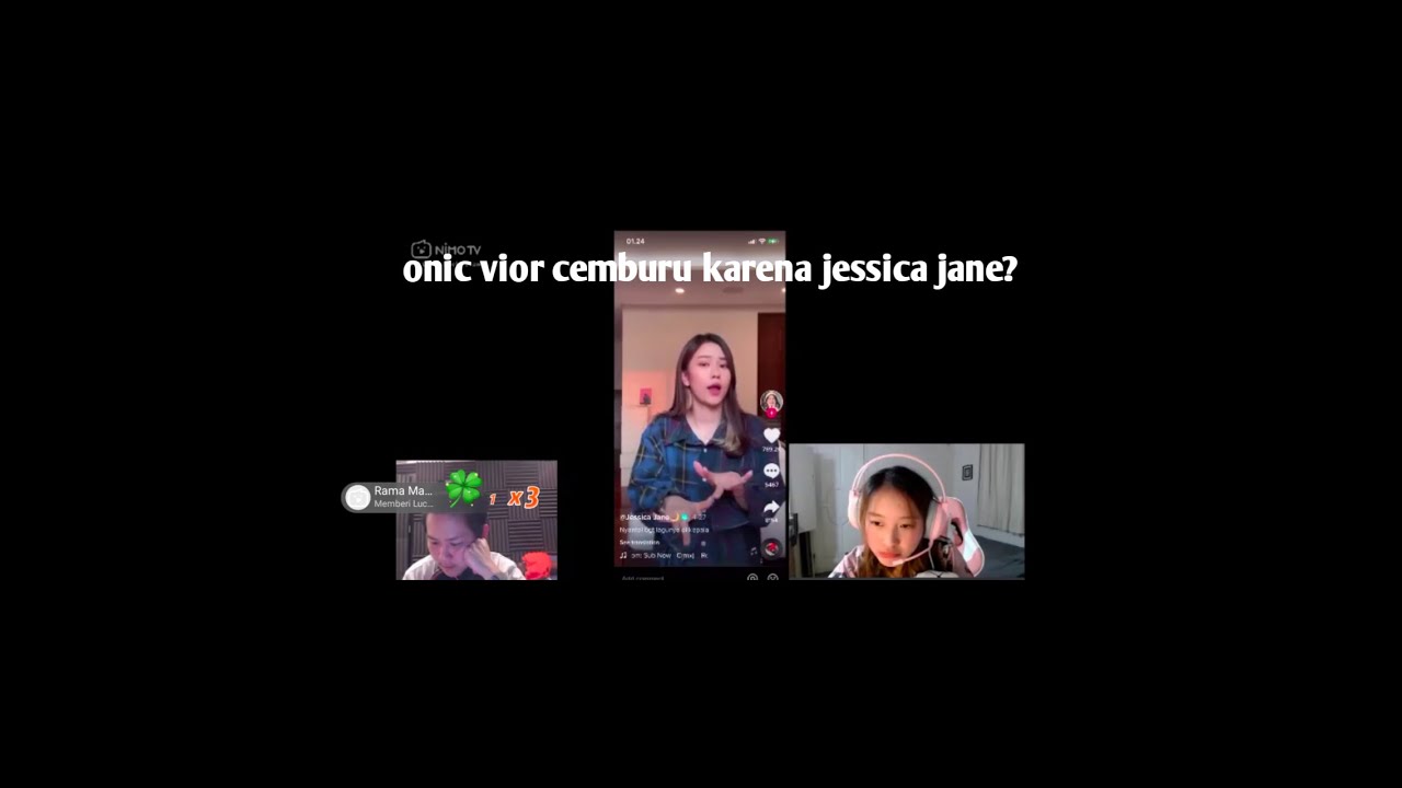 Onic vior cemburu karena rekt nonton Jessica jane