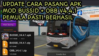 UPDATE HOW TO INSTALL BUSSID MOD APK + OBB V4 4 1 FOR BEGINNERS, SURE TO SUCCESS screenshot 1