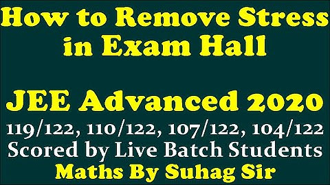 How to Remove Stress in Exam Hall MathsEx Maths Ex MathsExercise Maths Exercise Maths By Suhag Sir