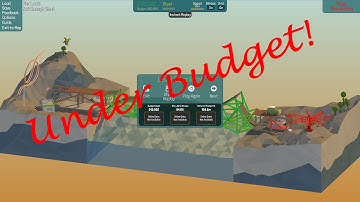 Poly Bridge part 32 Jump, Jump Again 80s Funland level 5 under budget