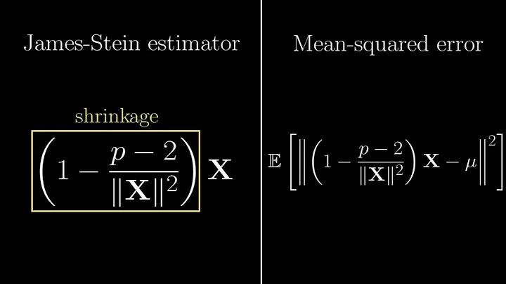 Why James-Stein estimator dominates ordinary MLE