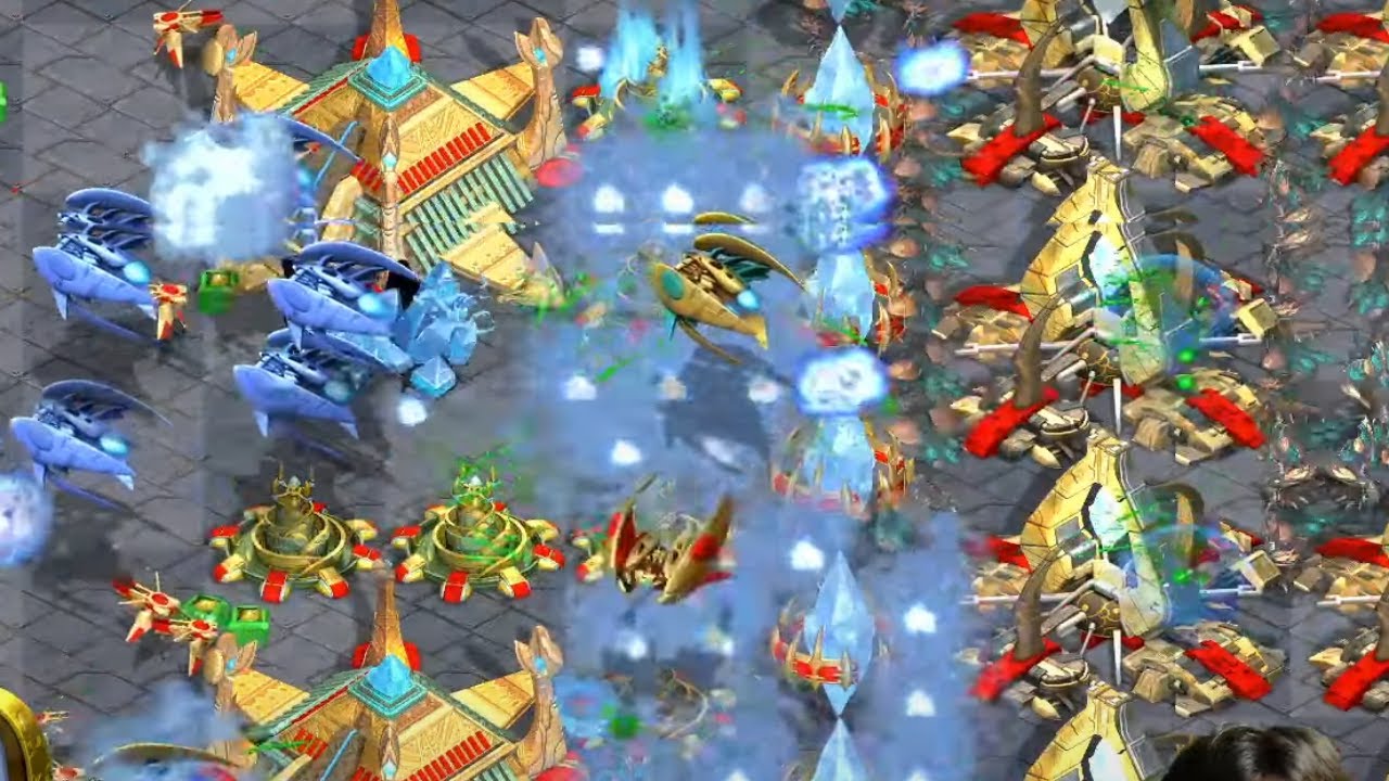 『히드라 뭉치기 리콜』프로토스의 본진을 한방에 날려버리는 히드라 대량 리콜 플레이