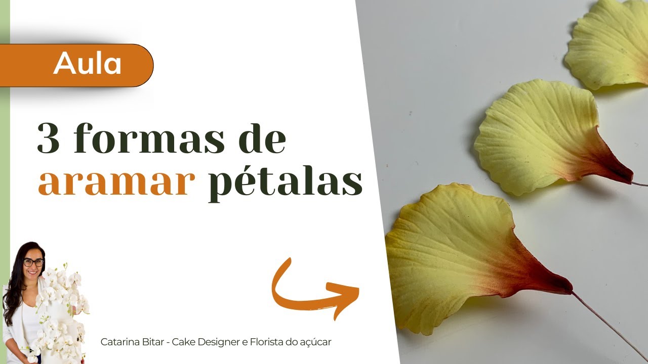 Principais técnicas para você aramar corretamente suas folhas e pétalas