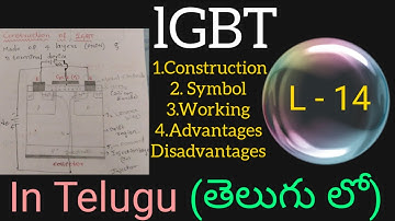 IGBT in Telugu- Power Electronics in Telugu-Btech,Diploma,Degree- Electronics-competative exams,Gate